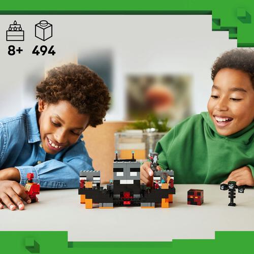 レゴ LEGO マインクラフト ウィザーバトル 21590｜おもちゃ 玩具 誕生日 プレゼント ブロック 8歳 9歳 10歳