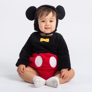 Disney ディズニー 長袖たまごオール 帽子付き ミッキー フリース ベビーザらス限定