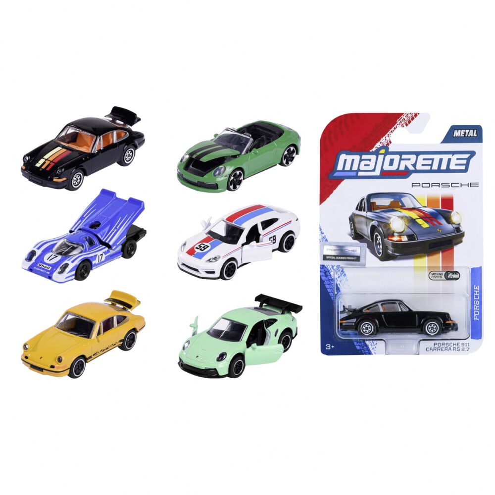 マジョレットミニカーのセット マジョレットミニカー ポルシェプレミアムカーズ【種類ランダム
