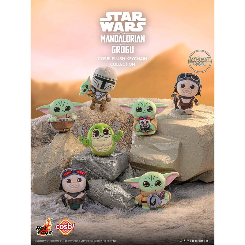 マンダロリアン アンド グローグー コスビ ぬいぐるみ② コスビ・ぬいぐるみキーチェーン『スター・ウォーズ/マンダロリアン