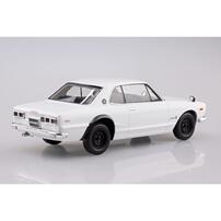 楽プラ スナップキット 1/32 ニッサン C10 スカイライン 2000GT-R (ホワイト)
