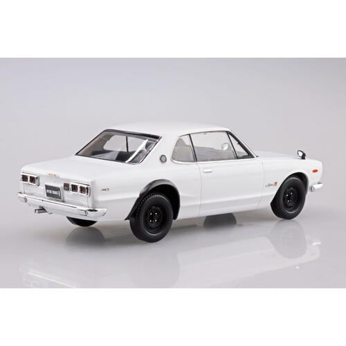 楽プラ スナップキット 1/32 ニッサン C10 スカイライン 2000GT-R (ホワイト)