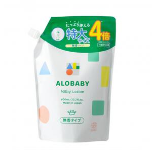 ALOBABY ミルクローション（つめかえ用）無香タイプ