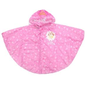 ディズニー プリンセス レインポンチョ ティアラ付き ポケッタブル 総柄 ベビーザらス限定