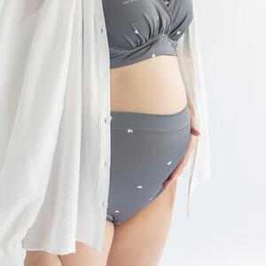 プティジュエット マタニティショーツ ハート(チャコール×L MU) ベビーザらス限定