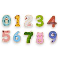 木製アニマル数字パズル トイザらス限定