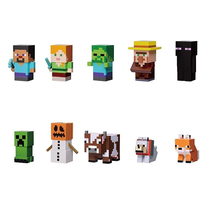 マインクラフト ソフビパペットマスコット【種類ランダム】 マイクラ