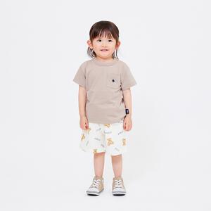POLO BCS ポケットＴシャツ ベージュ 80cm