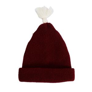 トンガリフリンジ帽 レッド&times;48-50cm