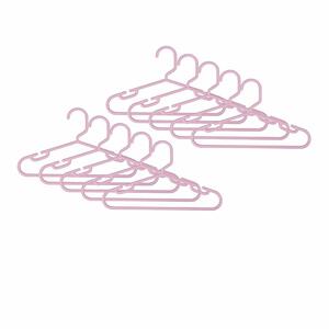 dear BABY ディアベビー 10本入 ベビーハンガー （パウダーピンク） ベビーザらス限定