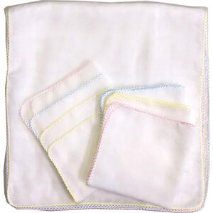 ガーゼ入浴10点セット 白無地 ベビーザらス限定