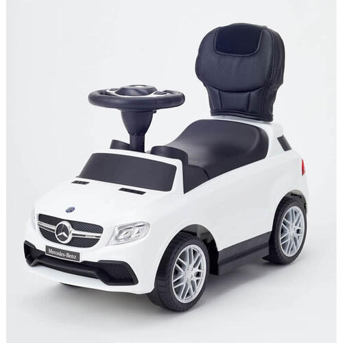 乗用玩具 メルセデスベンツ AMG GLE63 押手付（ホワイト）かじきり押手 
