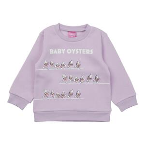 Disney ディズニー ヤングオイスター 長袖デイリートレーナー 起毛 パープル×90cm ベビーザらス限定