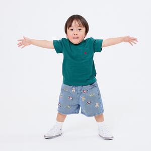 POLO BCS ポケットＴシャツ グリーン 80cm