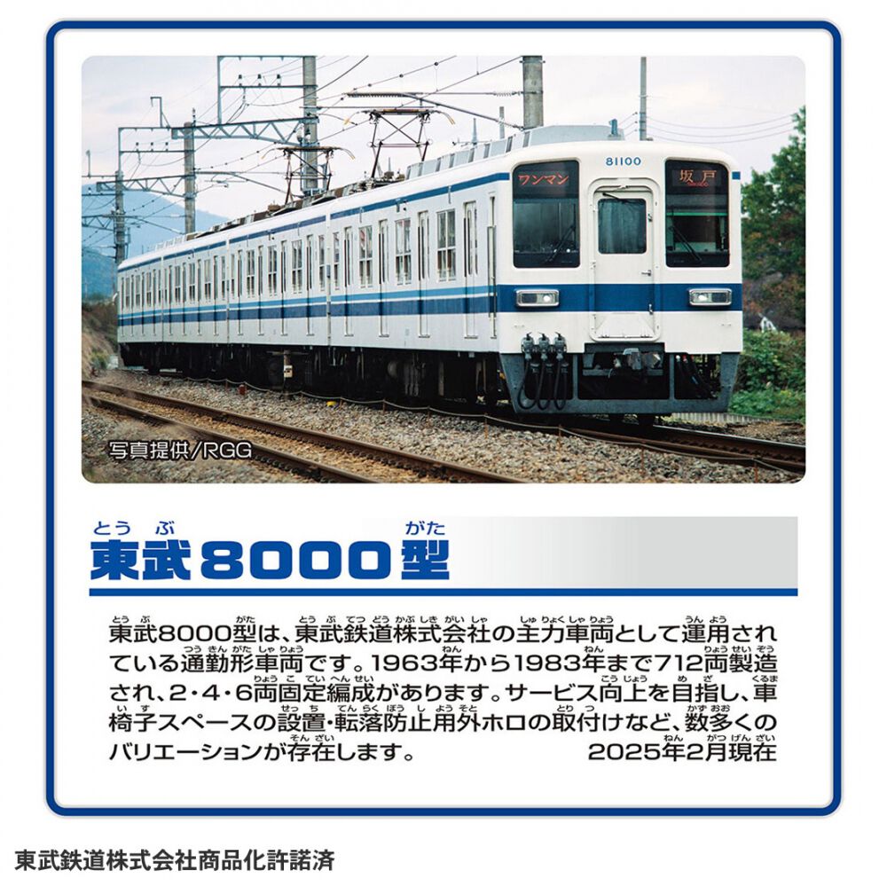 オンライン限定価格*】プラレール S-61 東武8000型 車両 | Toys”R”Us