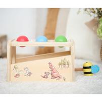 DISNEY HELLO! WOODEN WORLD くまのプーさん ボール落とし&シロフォン トイザらス限定 ギフト 誕生日 プレゼント&nbsp; 1歳 2歳 3歳