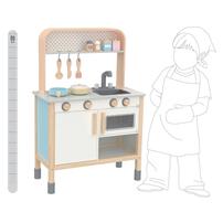 【オンライン限定】木製おしゃれなモダンキッチンセット 3歳 4歳 5歳 プレイポップ 誕生日 ギフト プレゼント