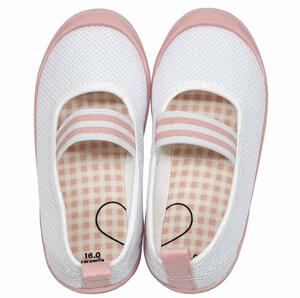上履き メッシュ(ピンク×15.0cm) ベビーザらス限定
