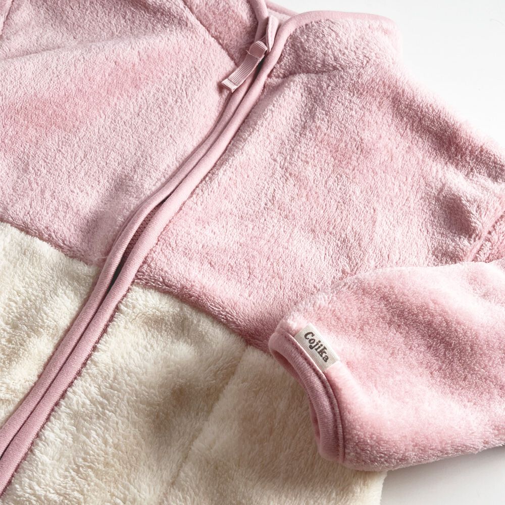 ベビーザらス限定 COJIKA マイクロフリース 切り替えジャケット(ピンク