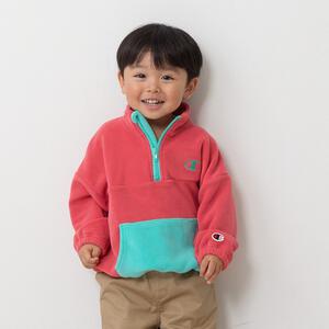 【Champion】 長袖プルオーバー レッド×90cm ベビーザらス限定