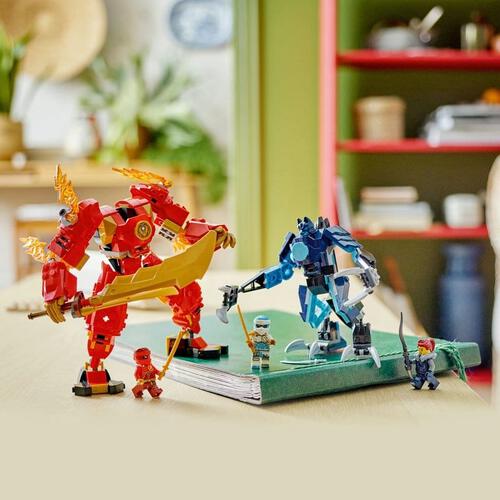 レゴ LEGO ニンジャゴー カイのエレメントパワー・メカスーツ 71808｜おもちゃ 玩具 誕生日 プレゼント ブロック 知育 7歳 8歳 9歳 メカ 忍者 にんじゃ ごっこ遊び