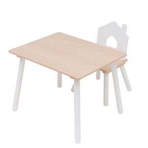 キッズテーブル＆チェア (ナチュラルホワイト) ベビーザらス限定