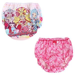 アイドルプリキュア ラメ使い2枚組ショーツB ピンク 120cm