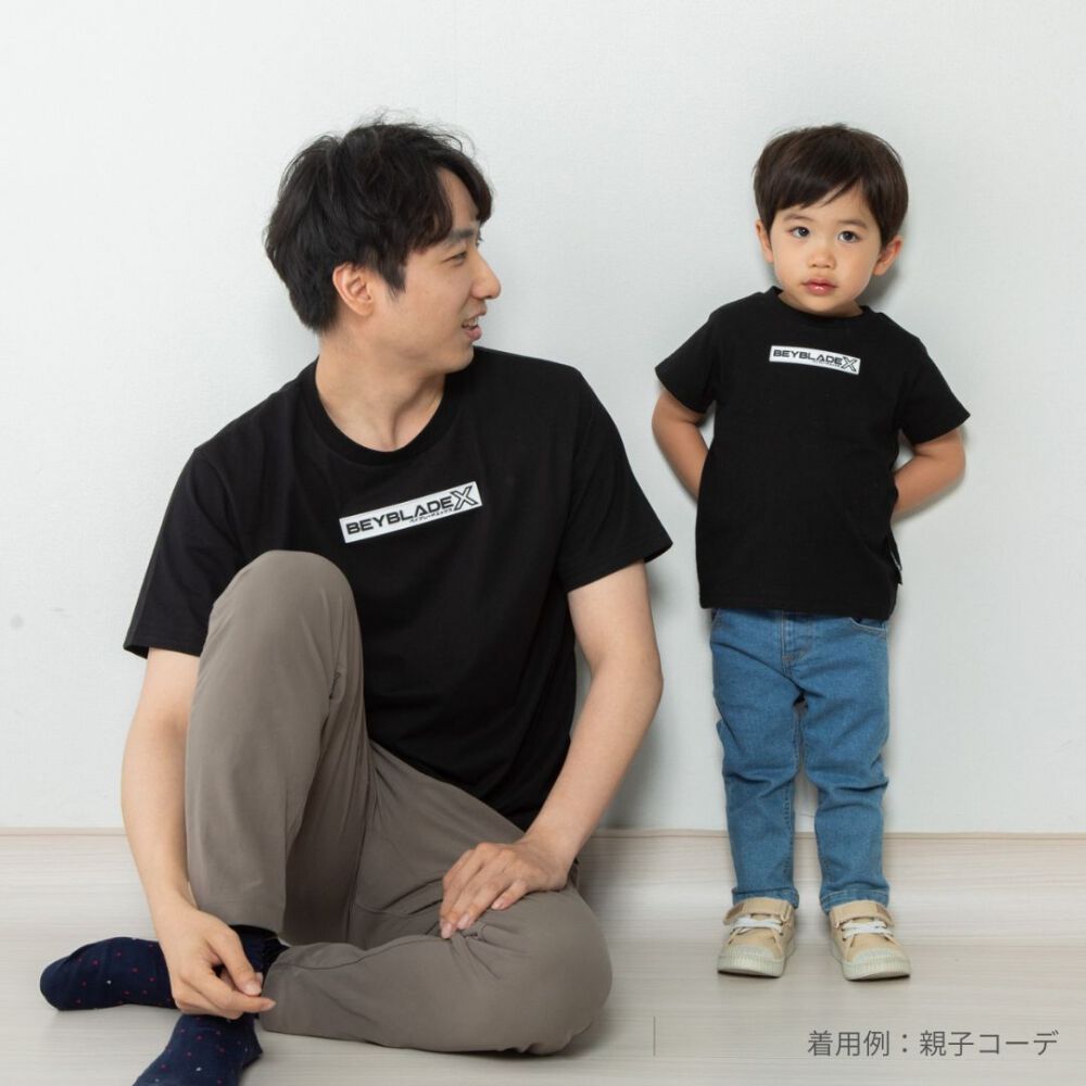 BEYBLADE X ベイブレードエックス 半袖Tシャツ ロゴ ワッペン ジュニア