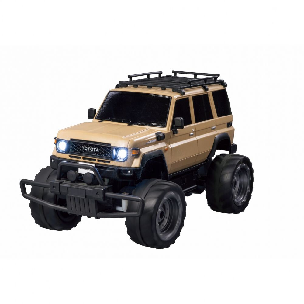 昭和レトロ　ラジコン　ランドクルーザーシリーズ　ステアリングマシン 1/22トヨタ ランドクルーザー70 ラジオコントロール パワフル走行 悪路