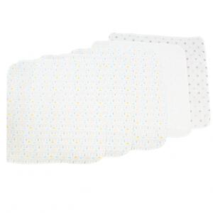 日本製 ガーゼハンカチ5枚入り 犬柄 ブルー ベビーザらス限定