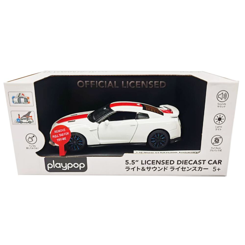 1/32 ライト＆サウンド ライセンスカー 日産GT-R（R35）トイザらス限定