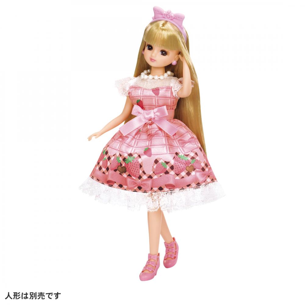 リカちゃん マイファーストドレス 服 LW-02 いちごとリボン | Toys”R 