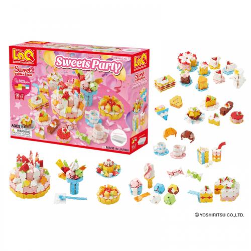 LaQ スイートコレクション スイーツパーティ プラスチックコンテナVer.