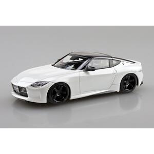 楽プラ スナップキット 1/32 日産 RZ34 フェアレディZ カスタムホイール(プリズムホワイト)