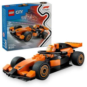 レゴ LEGO シティ F1(R) McLaren レースカーとドライバー 60442｜誕生日 プレゼント ブロック 知育 誕生日 6歳 7歳 8歳 9歳 乗り物 車 ミニカー
