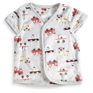 パジャマベスト フリース 働く車柄 グレー×80-95cm ベビーザらス限定