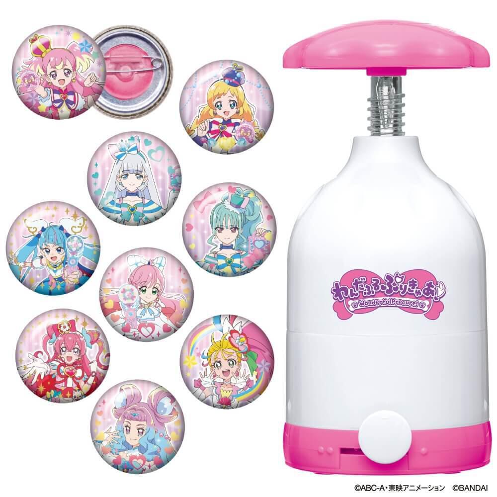 プリキュア 硬 プリティストア出張店限定 変身口上缶バッジ キュアルージュ