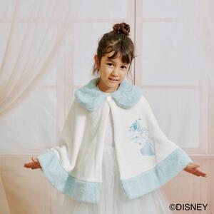 【Sophitica × tsumashi1118さん】Disney ボアポンチョ シンデレラ オフホワイト  Mサイズ
