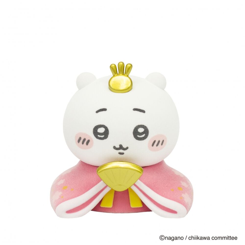 ちいかわ＆ハチワレ ミニ雛人形（142034）お雛さま 親王飾り