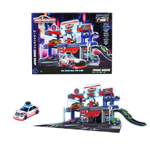 ライト＆サウンド チューナーガレージセット ミニカー1台付き トイザらス限定