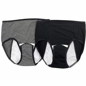 産褥ショーツ 2枚組 アソートB(ブラック×L-LL) ベビーザらス限定