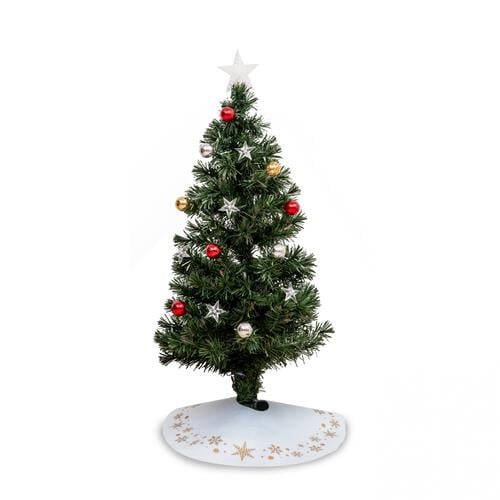 クリスマスツリー 100cm 小さく分割ファイバーツリー LED おしゃれ 北欧 簡単収納 トイザらス限定