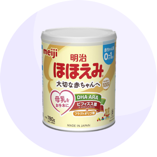明治ほほえみ 缶タイプ 赤ちゃん用粉ミルク 780g (200mL×約28回分) 4個