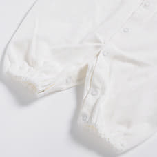フード付きドレス　オーガンジー　綿ポンチ（50～70cm）【送料無料】