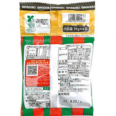 おにぎりせんべい 14g×4袋 4連 米菓 お菓子 三角形 醤油ダレ 海苔の風味