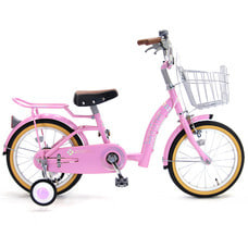 【クリックでお店のこの商品のページへ】18インチ 子供用自転車 ジェニファー(ピンク)【女の子向け】【オンライン限定】