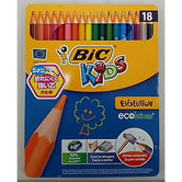 BICKIDS（ビックキッズ）色鉛筆 18色(缶入り）