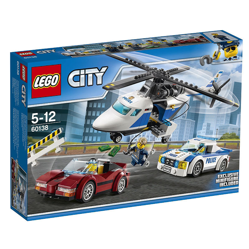 【オンライン限定価格】レゴ シティ 60138 ポリスヘリコプターとポリスカー