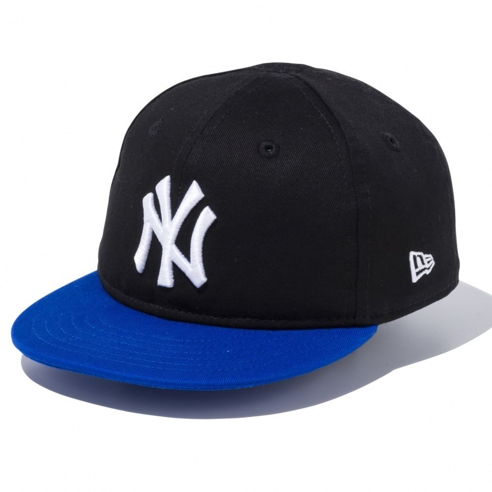 New Era ニューエラ NY ニューヨークヤンキース メジャーリーガーベースボールキャップ MY 1st 帽子（ブルー×48-50cm）