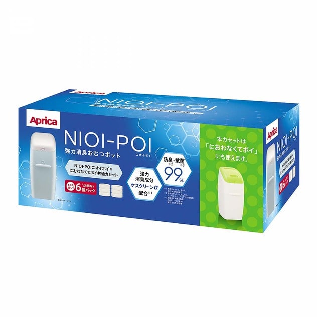 NIOI-POI ×におわなくてポイ共通カセット 6個パック【送料無料